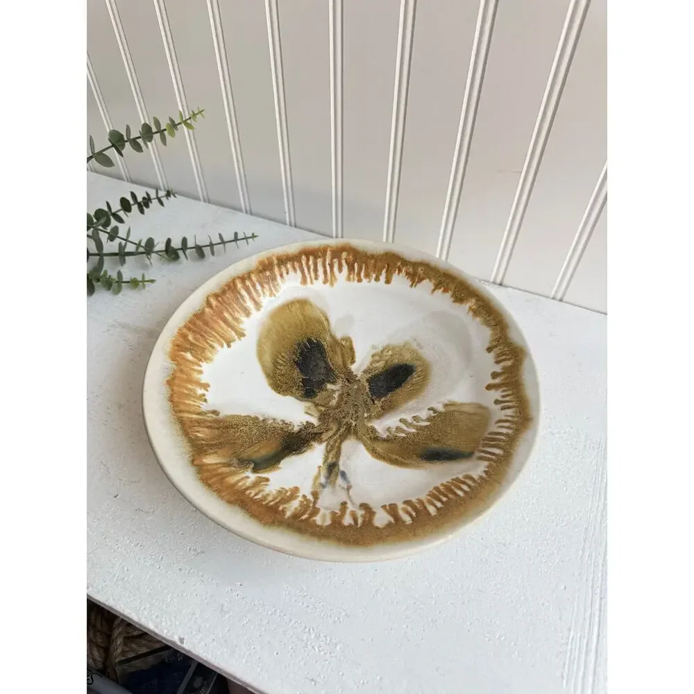 Handmade Studio Pottery Bowl | Artisan Brown Glaze | Unique Ceramic Dish